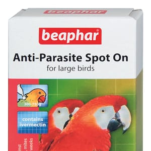Beaphar Anti-Parazite противопаразитни пипети за едри птици - 2 пипети