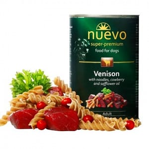 Nuevo Dog Adult Venison, Noodles & Cowberry - 400г