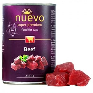 Nuevo Cat Adult Beef - 400г