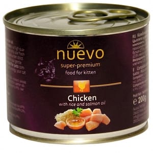 Nuevo Cat Kitten Chicken & Rice - 200г