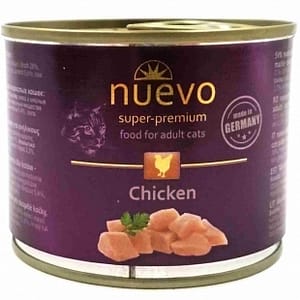 Nuevo Cat Adult Chicken - 200г
