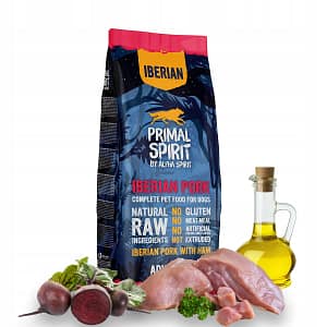 primal spirit iberian pork 12kg суха храна за кучета