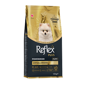 Reflex Plus Breed Series Pomeranian Puppy 1.5kg - Специална супер премиум храна за подрастващи Померани 1.5кг.