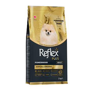 Reflex Plus Breed Series Pomeranian Adult 2kg - Специална супер премиум храна за израснали Померани 2кг.