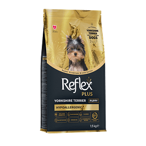 Reflex Plus Breed Series Yorkshire Terrier Puppy 1.5kg - Специална супер премиум храна за подрастващи Йоркширски териери 1.5кг.