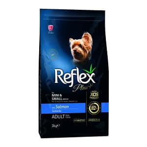 Reflex Plus Salmon Small Breed Adult Dog - Пълноценна храна за израснали кучета от малки породи със сьомга 3 кг