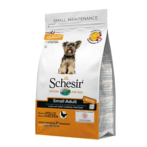 Schesir Small Dog with Chicken - суха храна за кучета 0,800гр