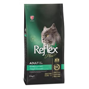 Reflex Plus Urinary Chicken Adult Cat - Пълноценна храна за израснали котки от всички породи с пилешко и с грижа за уринарния тракт 15 кг