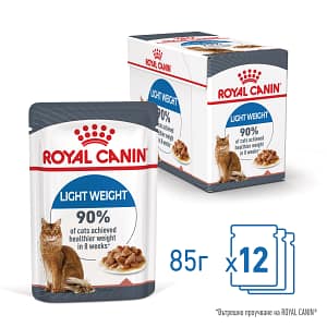 ROYAL CANIN® FCN LIGHT WEIGHT CARE хапки в сос 85г стек/12бр