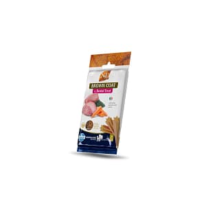 TREAT ND BROWN DOG LAMB POTATO CARROT SPIRULINA100g ADULT MED/MAX - лакомство