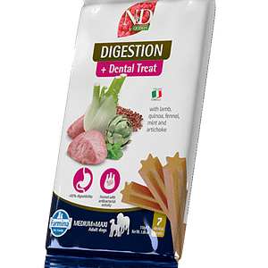 TREAT ND QUINOA DOG DIGESTION 100g ADULT MED/MAX - лакомство