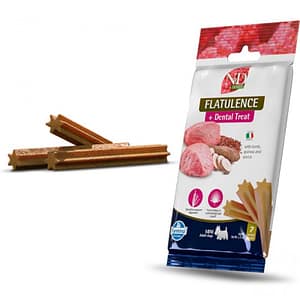 TREAT ND QUINOA DOG FLATULENCE ADULT MINI 60g - лакомство