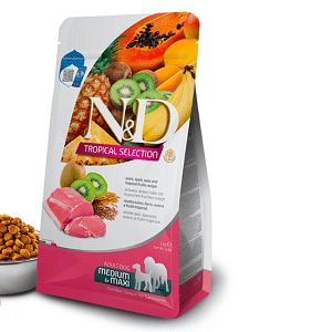 N&D TROPICAL DOG AD MED&MAXI PORK 2 KG