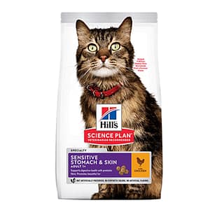 SP Cat SENSITIVE STOMACH&SKIN  0.300kg КОТКА