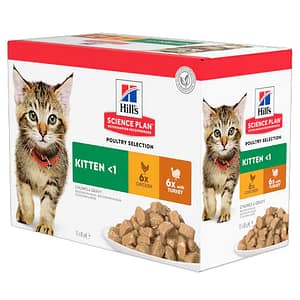 SP Cat ПАУЧ  POUCH Kitten РАЗЛИЧНИ вкусове 12x85g   КОТКА