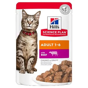 SP Cat ПАУЧ  POUCH Adult BEEF   12x85g ТЕЛЕШКО  КОТКА