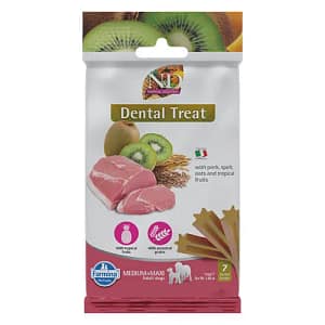 TREAT ND TROPICAL SELECTION PORK 100g ADULT MED/MAX - лакомство