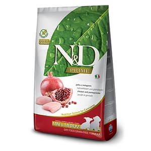 N&D PRIME DOG CHICK & POMEGR.PUPPY MINI 800 GR