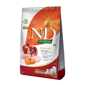 N&D PUMPKIN DOG CHICKEN&POMEGRAN.2.5 kg STARTER  PUPPY ALL BREEDS