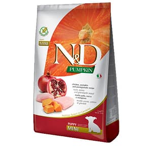 N&D PUMPKIN DOG CHICK&POMEGR.PUPPY MINI 7 KG7