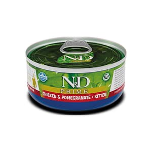 Консерва N&D CAT PRIME CHICKEN&POMEGR.KITTEN 70G