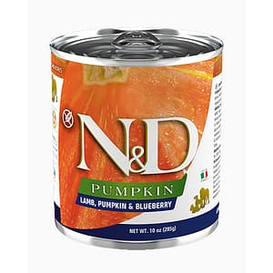 5014Консерва N&D DOG LAMB PUMPKIN&BLUEBERRY 285g