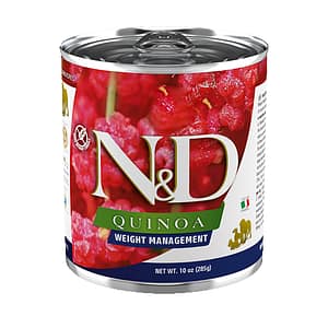 5022Консерва N&D DOG QUINOA WEIGHT MANAGEMENT 285g