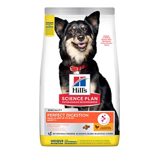 605962 SP Dog Adult PERFECT DIGESTION SMALL&MINI 1.5 kg с ПИЛЕ КУЧЕ