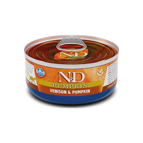 Консерва N&D CAT PUMPKIN & VENISON 70G
