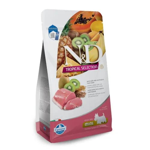 N&D TROPICAL DOG AD MINI PORK 1.5 KG