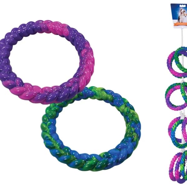 Играчка TPR ринг - Лилав / Зелен