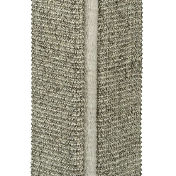 Скрачер дъска с плюш ъглова - сива 61*32см