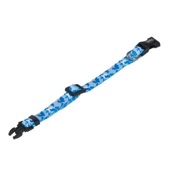 Нашийник Comouflage 13-20 см./10 мм. син
