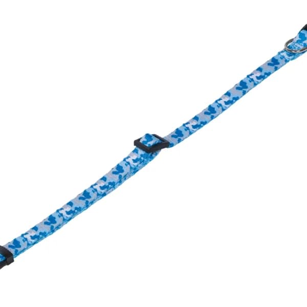 Нашийник Comouflage 20-35 см./10 мм. светло син