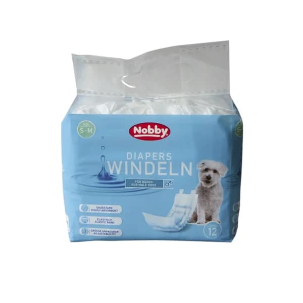 Памперс гащи за мъжки кучета - S-M