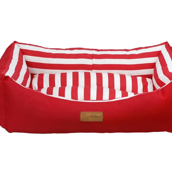 Легло TARTE червено райе