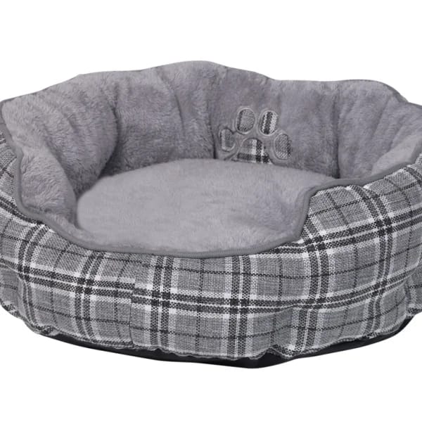 Легло кръг KAPU сиво каре