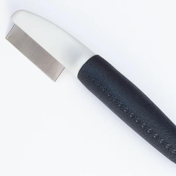 Гребен с кожена дръжка 62 зъбци MY HOBBY