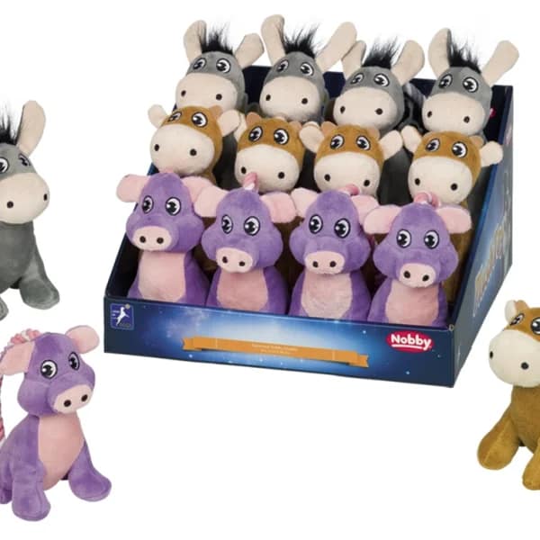 Плюшена играчка с въже