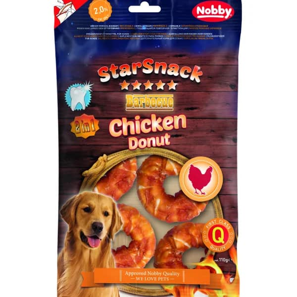 Лакомство StarSnack 2в1 Barbecue Donut Chicken - 110 гр.