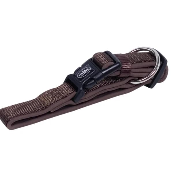 Нашийник CLASSIC PRENO 15/20 мм./25-35 см. кафяв/кафяв