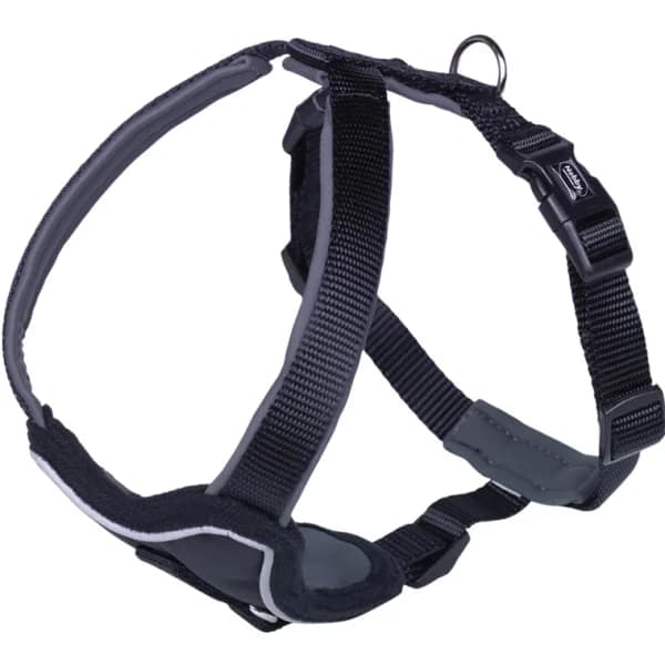 Нагръдник Komfort CLASSIC PRENO 25 мм./35-45 см. черен/сив