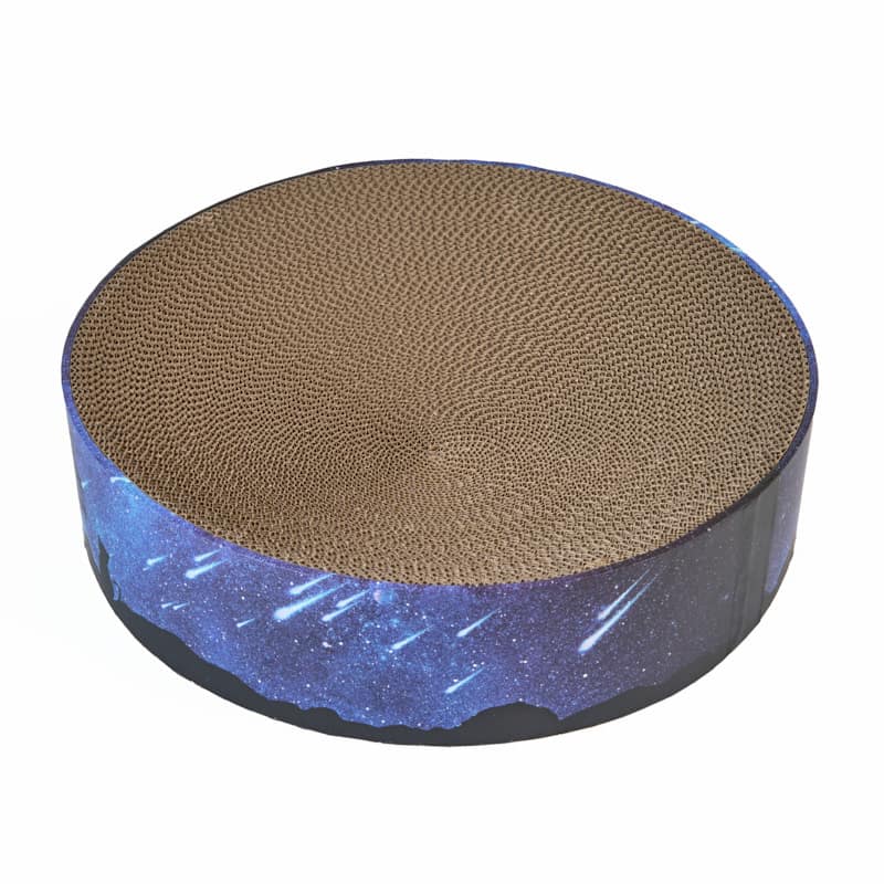 anipro Драскалка за котки, кръг небе, 40х40х10 см